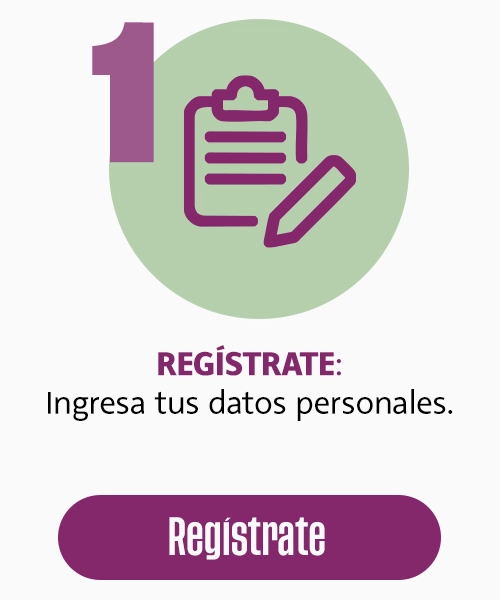 Paso 1 Regístrate