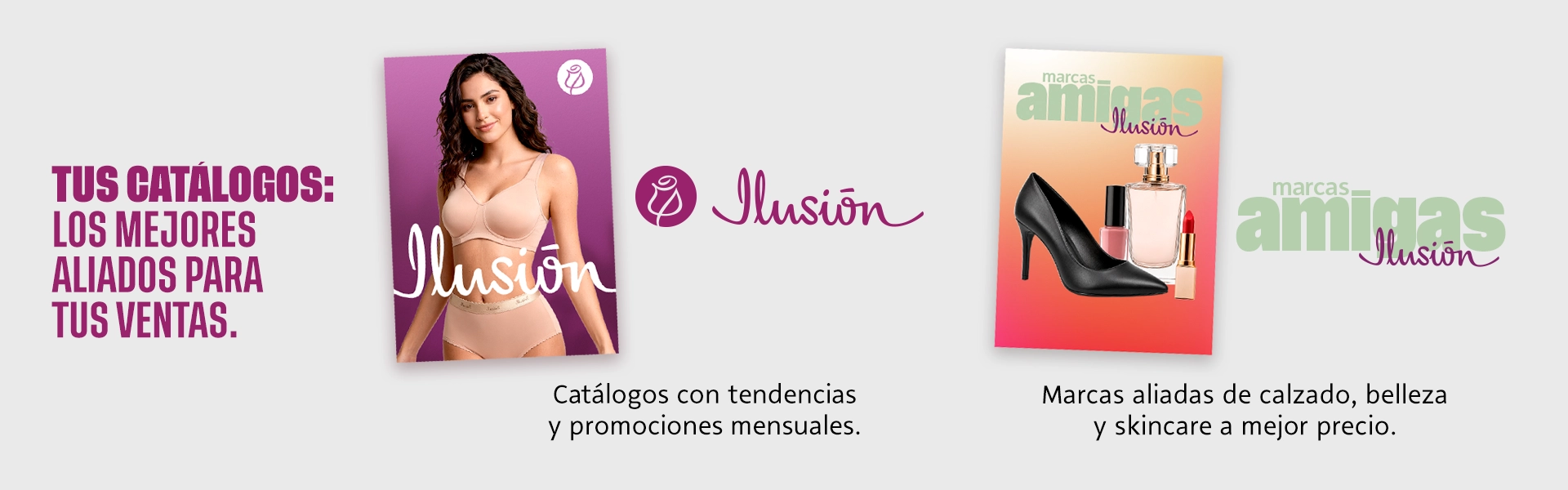 Catálogos Ilusión y marcas aliadas